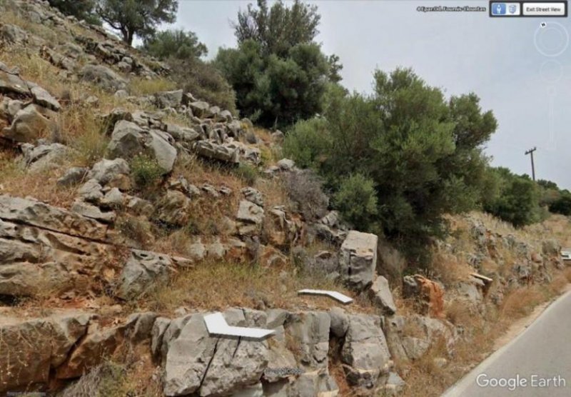 Schisma Eloundas Kreta, Elounda: Baugrundstück mit Meerblick zu verkaufen Grundstück kaufen